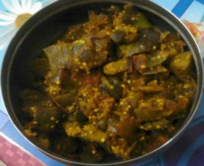 brinjal fry