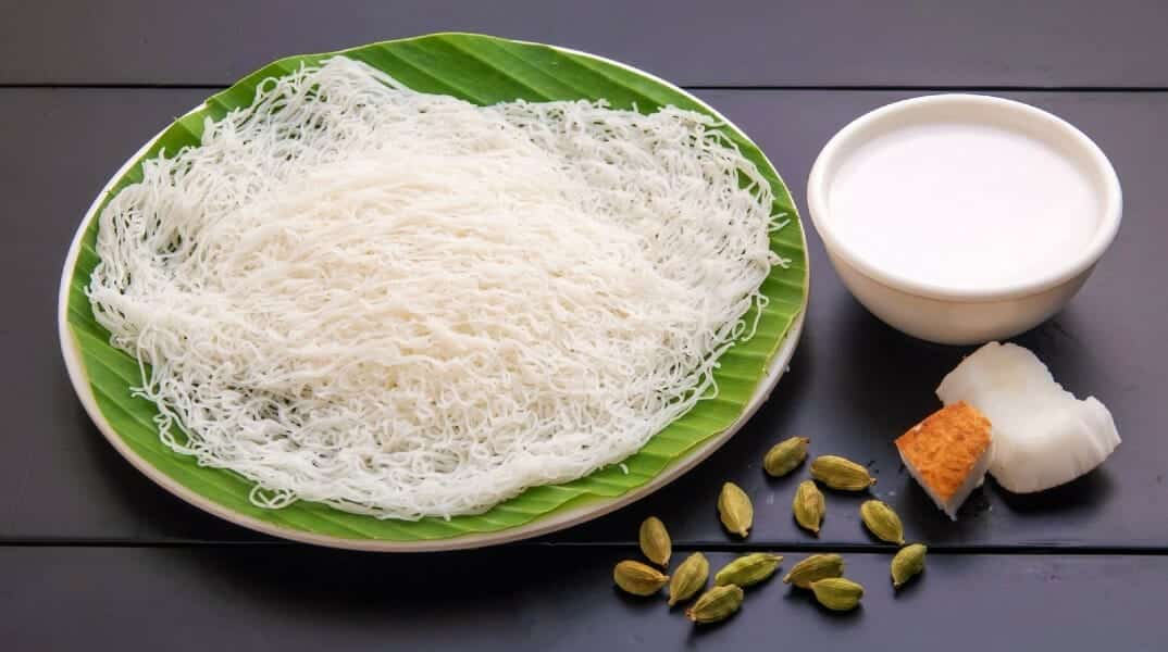 Idiyappam Coconut Milk