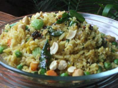 Aval Vegetable Upma