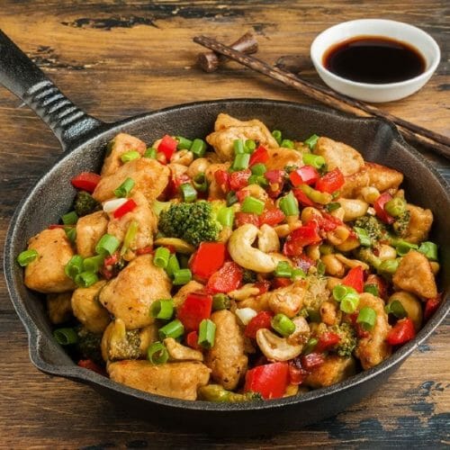 Chicken and Cashew Stir-Fry