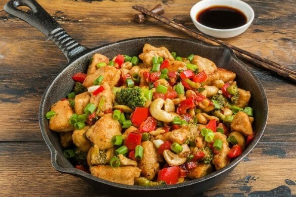 Chicken and Cashew Stir-fry