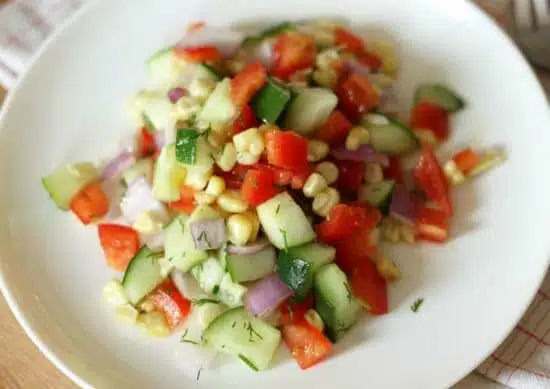 Grilled Corn Salad