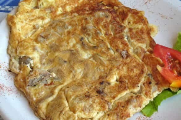 Mushroom Omelette