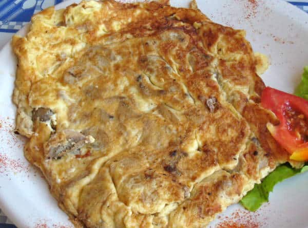 Mushroom Omelette