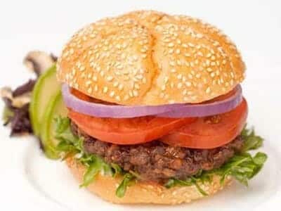 Rajma (Red Kidney Beans) Burger