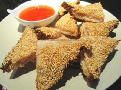 Sesame Shrimp Toast