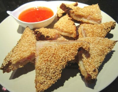 Sesame Shrimp Toast