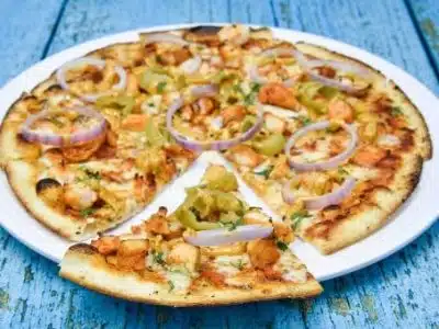 Chicken, Capsicum and Onion Pizza