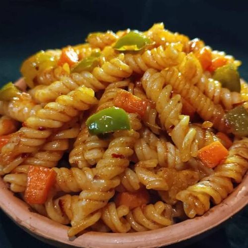 Indian style Vegetable Pasta