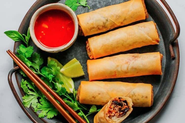 Noodles Spring Rolls