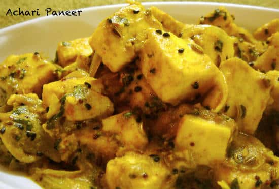 Achari Paneer