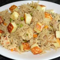 பன்னீர் புலாவ் 4 Paneer Pulao