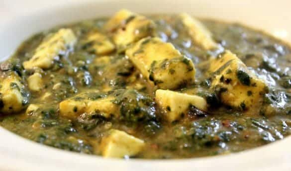 Paneer Spinach Dal