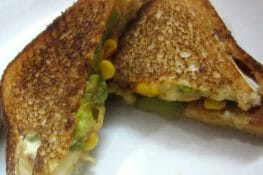 Sweet Corn Sandwich