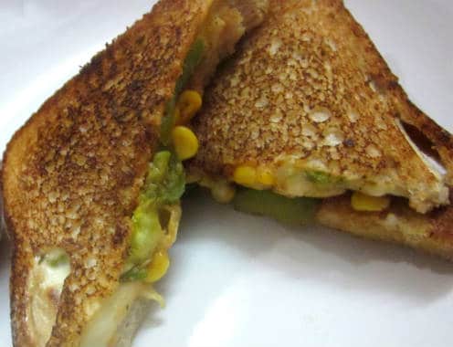 Sweet Corn Sandwich