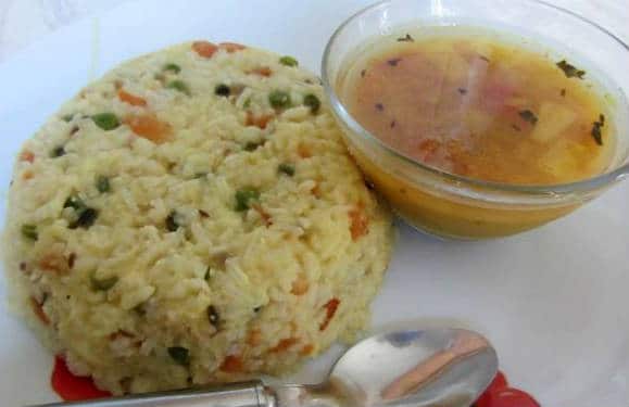 காய்கறி பொங்கல் - Vegetable Pongal