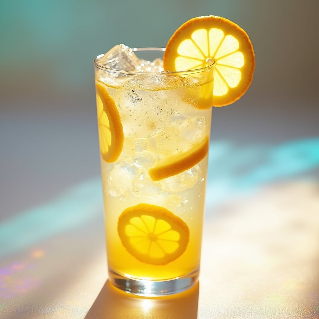 Lemon Ginger Soda