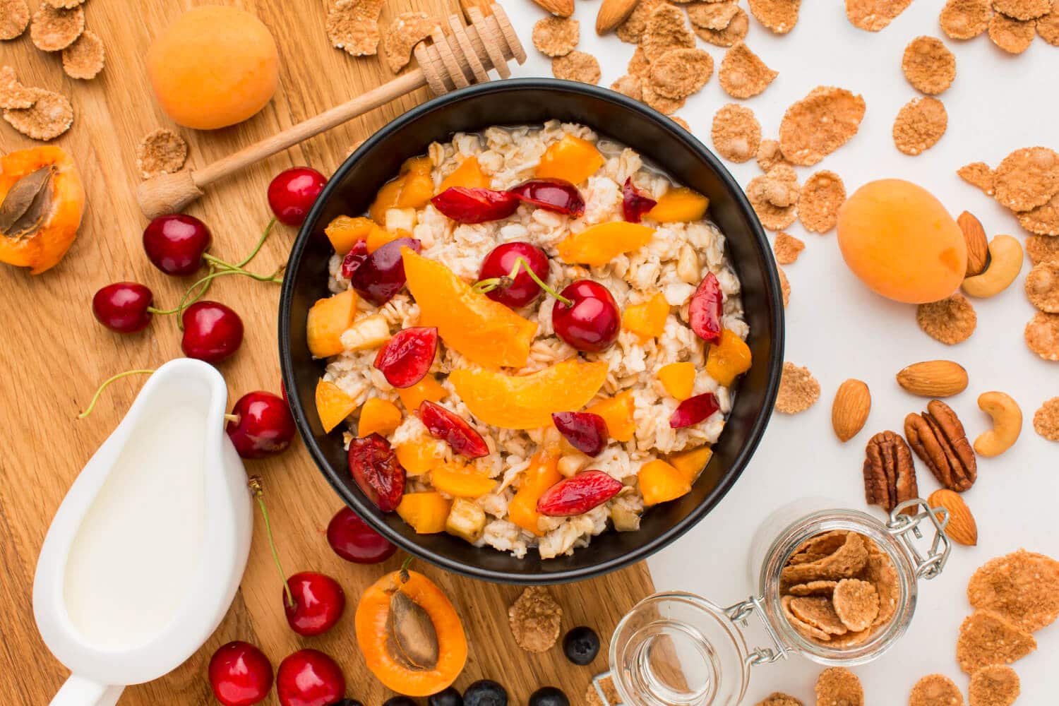 Why We Should Not Skip Breakfast? Plus 15 Easy Recipes to Fix It 1 Oats with Fruits and Nuts