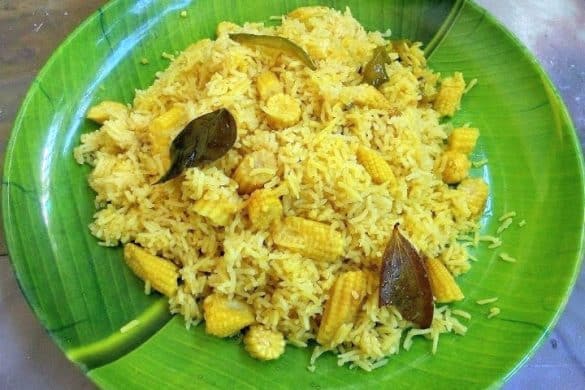 Baby Corn Rice