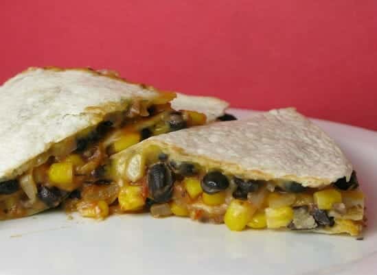 Black Bean Quesadillas