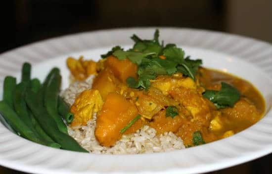 Chicken and Pumpkin Curry