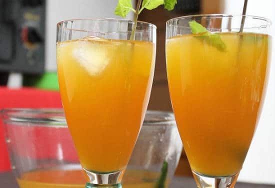 Mango Mint Iced Tea