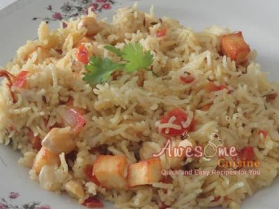 Paneer Channa Pulao