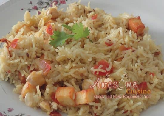 Paneer Channa Pulao