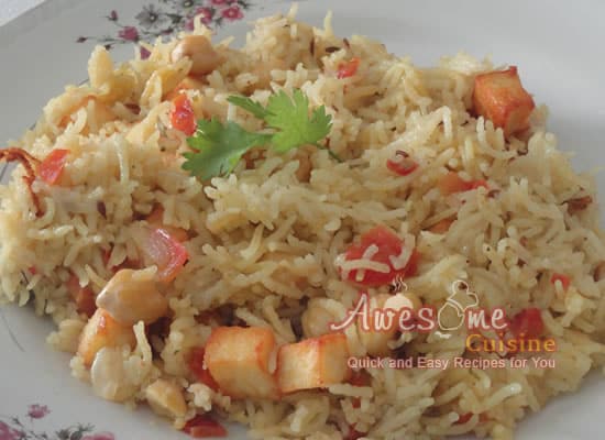 Paneer Channa Pulao