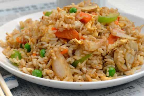 Vegetarian Chinese Fried Rice