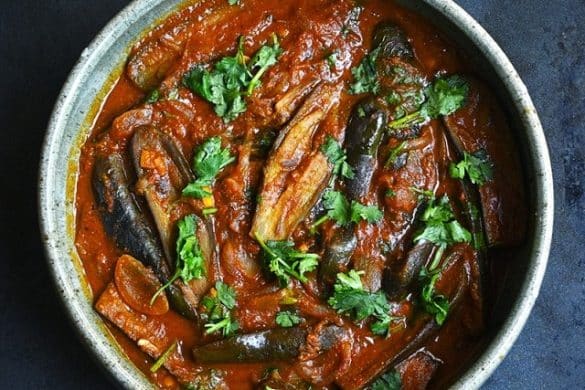 Spicy Goan Brinjal Curry