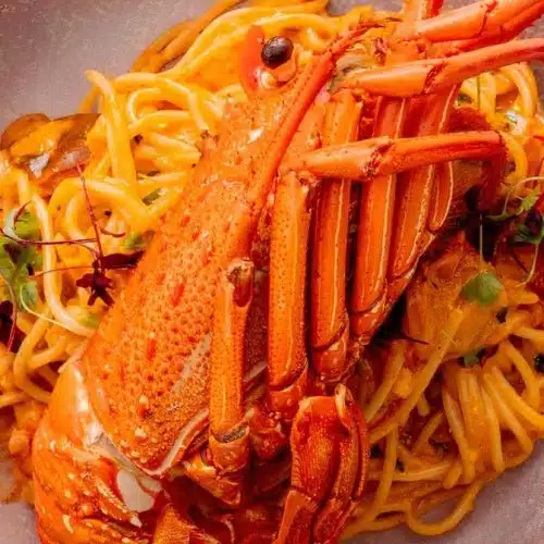 Spicy Lobster Pasta