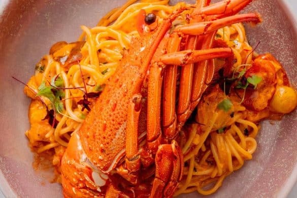 Spicy Lobster Pasta