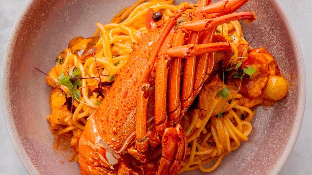 Spicy Lobster Pasta