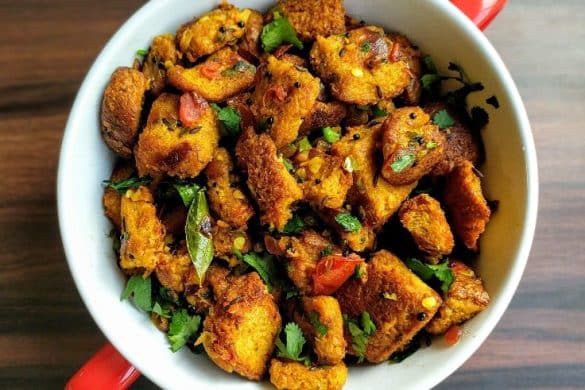 Wheat Bread Upma