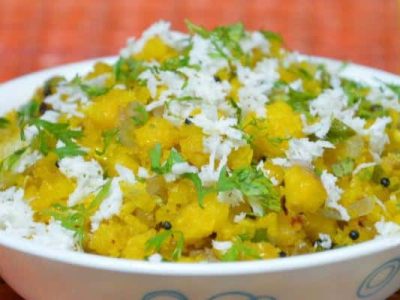 Bhutte ka Kees (Grated Corn Chaat)