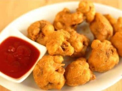 Cauliflower Pakoras