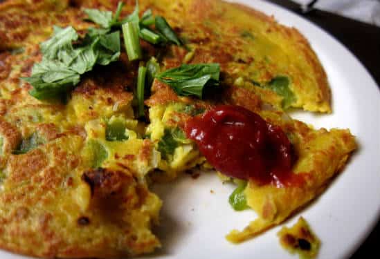 Eggless Omelette