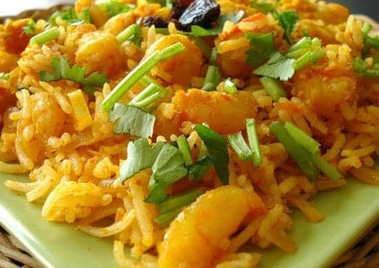King Prawn Pulao