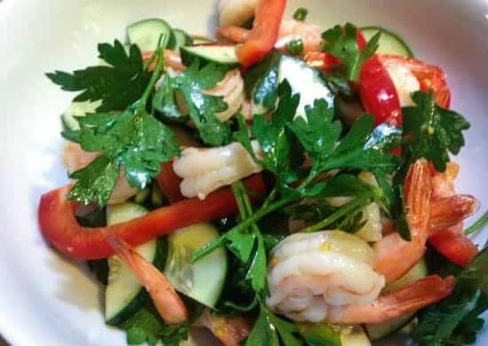 Tangy Shrimp Salad