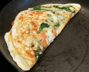 Tomato Egg White Omelette