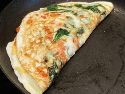Tomato Egg White Omelette