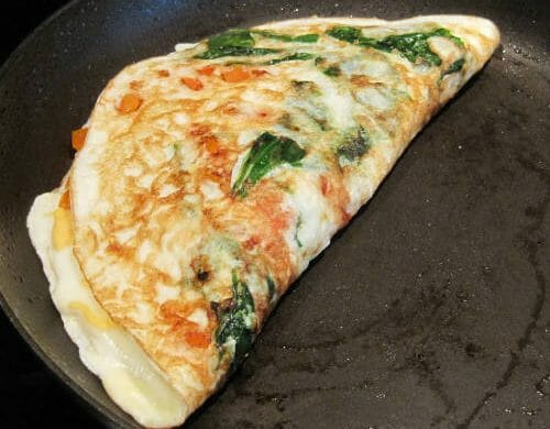 Tomato Egg White Omelette