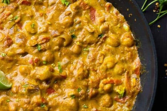 Coconut Chickpeas Curry