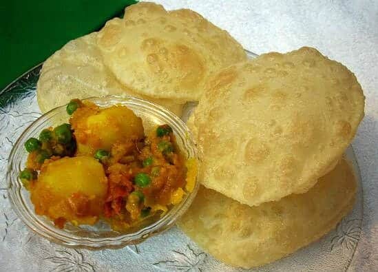 Luchi and Aloo Dum