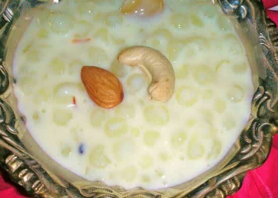 Sabudana Kheer