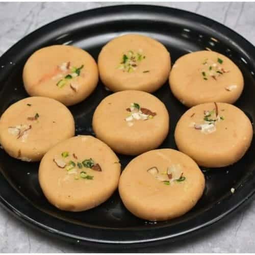 Cashew Peda (Kaju Peda)