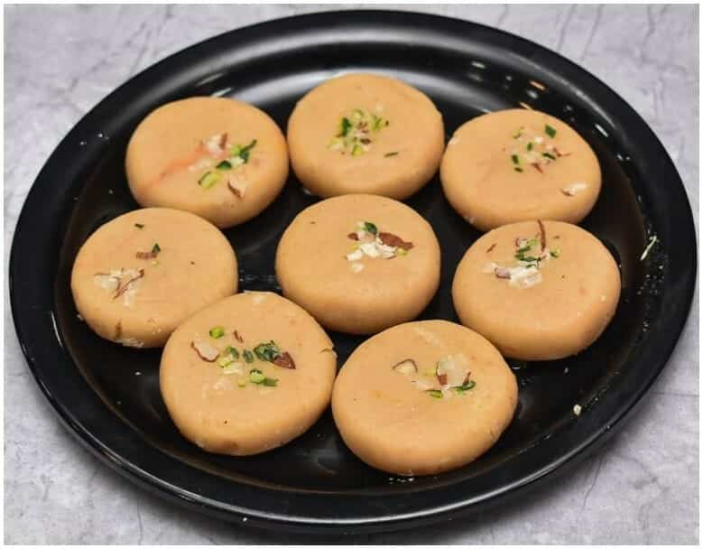 Cashew Peda (Kaju Peda)