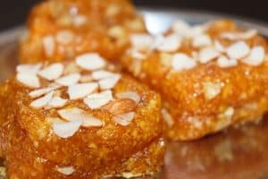Oats Papaya Burfi