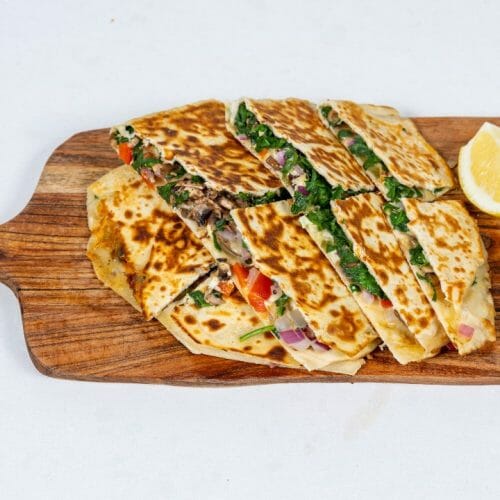 Omelette with Onion Capsicum and Spinach